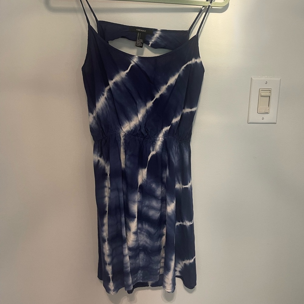 FOREVER21 tie dye cami dress SIZE S